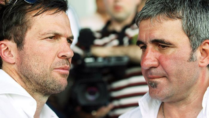 "Hagi e ca Beckenbauer"