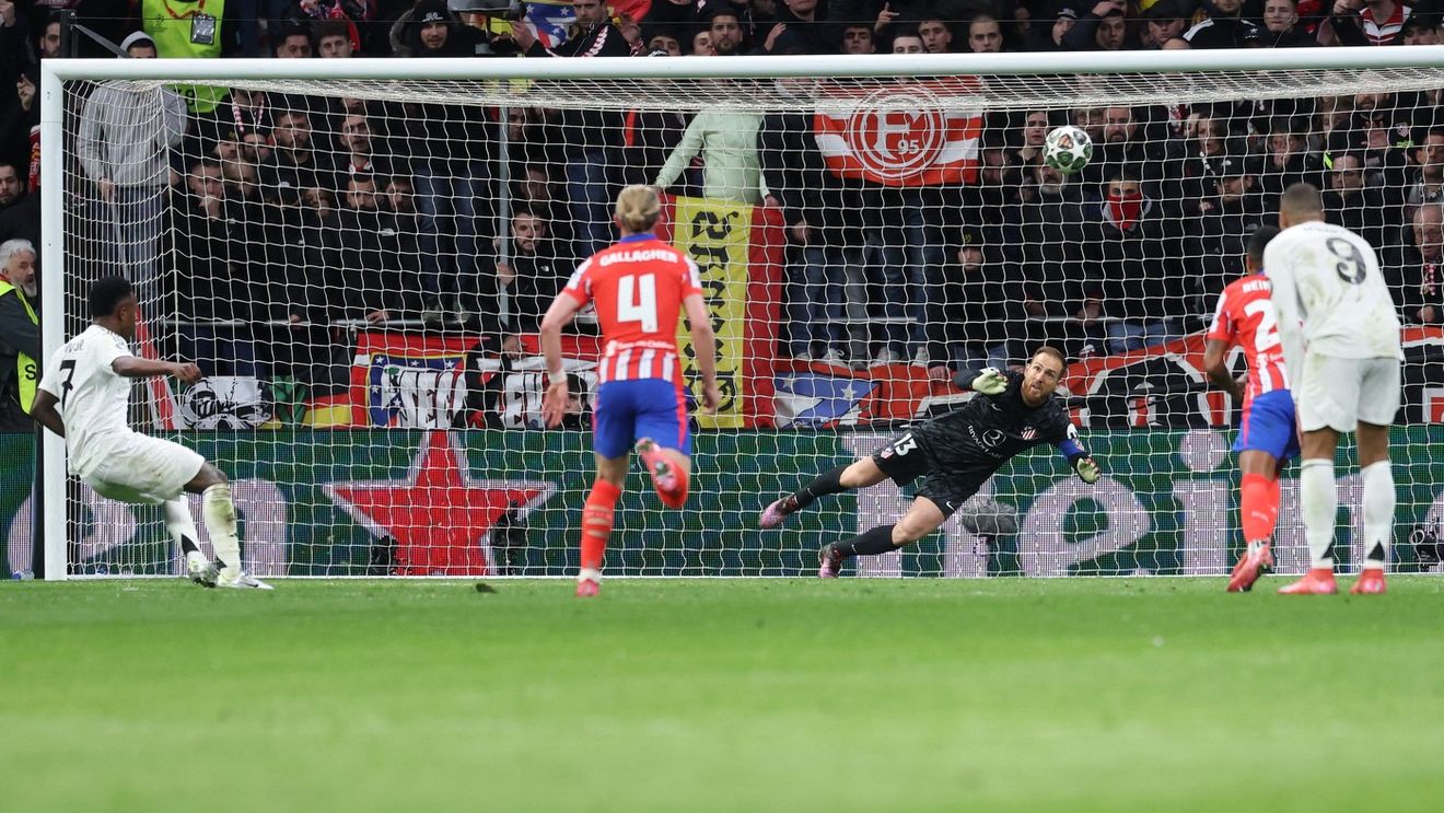 Vinicius a ratat un penalty într-un mod şocant, în Atletico Madrid - Real Madrid