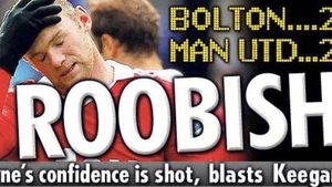 Rooney, desființat în Anglia**: "E un ipocrit! Cu el pe teren, Manchester joacă în zece"