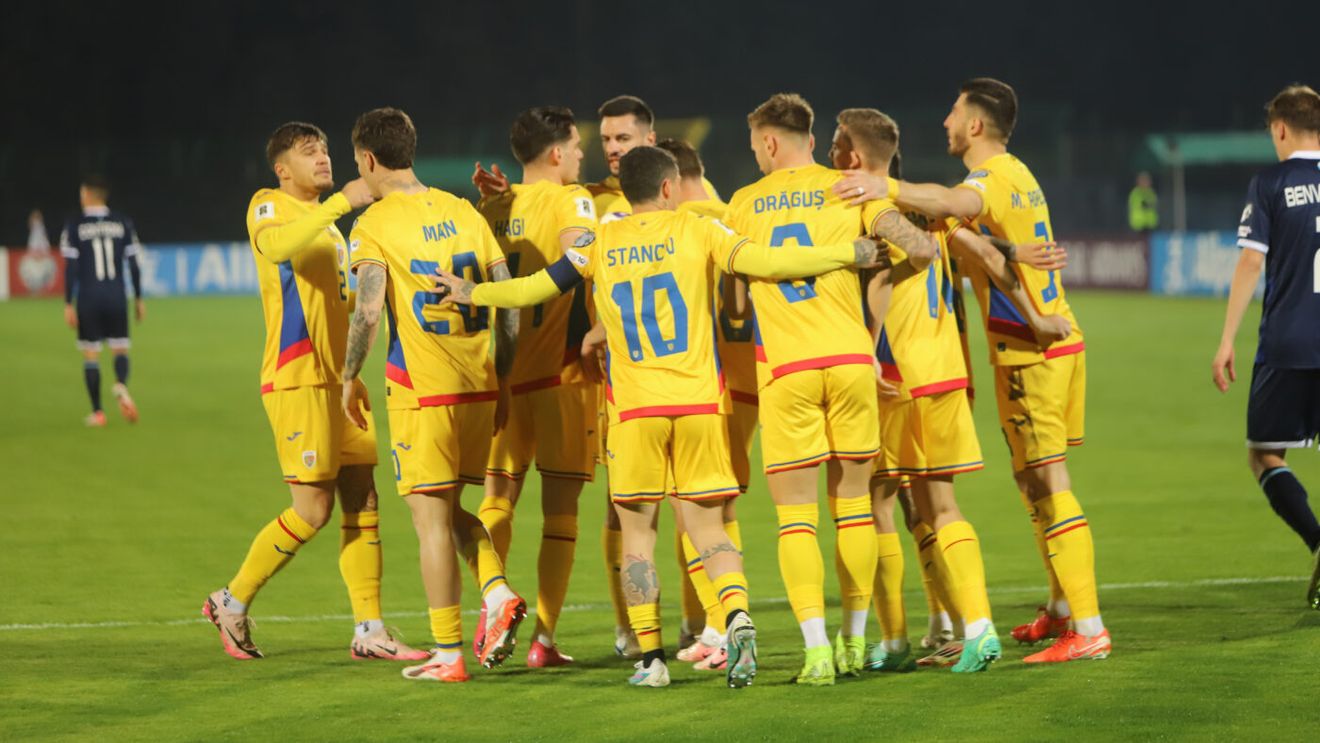 San Marino - România 1-5, în etapa 2 a preliminariilor pentru CM 2026. Victorie clară pentru „tricolori”