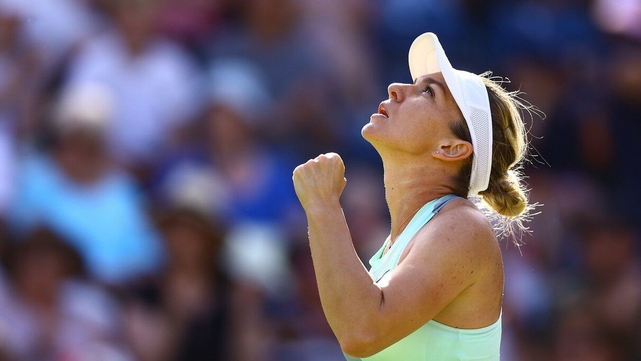 Surpriză uriașă! Cine a asistat la meciul Simonei Halep cu Kirsten Flipkens de la Wimbledon. Nimeni nu s-ar fi așteptat la asta | EXCLUSIV