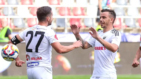 Dan Nistor a râs de apărarea lui FCSB! Fotbalistul lui U Cluj „i-a luat la mână” pe Șut, Dawa și s-a distrat cu Ngezana și Radunovic | VIDEO