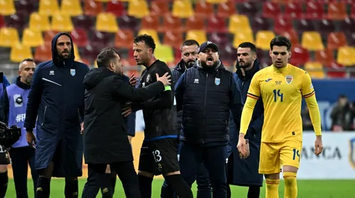 Scandal fără precedent în vestiarul celor din Kosovo la meciul cu România. A ieșit la iveală totul: federalii kosovari i-au amenințat pe fotbaliști să iasă pe teren, dar aceștia s-au baricadat și au refuzat