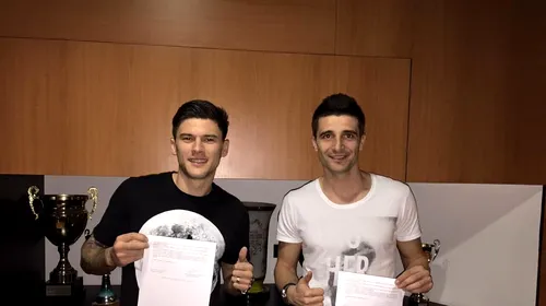 Daniel Niculae și Cristi Săpunaru sunt jucătorii Rapidului! „Am semnat un contract în alb”
