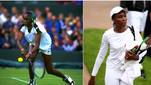 ATUNCI ȘI ACUM | La 20 de ani de la debutul la Wimbledon, Venus Williams și-a câștigat biletul pentru turul doi. Americanca a părăsit conferința de presă în lacrimi. VIDEO