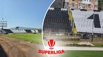 Apare un nou stadion în circuitul Superligii! S-au instalat mii de scaune, se reface gazonul și este gata și nocturna: „Au mai cerut o lună în plus”. EXCLUSIV