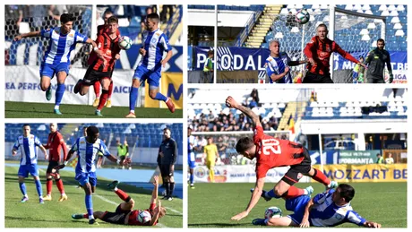 Primele puncte pierdute în Copou! Poli Iași a remizat cu FK Miercurea Ciuc și a ajuns la 12 jocuri fără să înscrie cel puțin în prima repriză