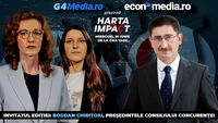 Președintele Consiliului Concurenței, Bogdan Chirițoiu, este invitat în studio la prima ediție a emisiunii „Harta de impact”, care va fi transmisă live de la ora 13:00 pe site-urile G4Media și Economedia, pe conturile de Youtube și pe paginile de Facebook.