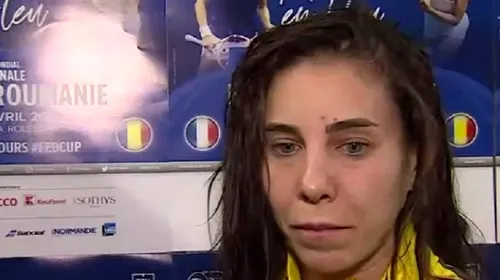 Buzărnescu, foarte supărată. Interviu cu lacrimi în ochi al Mihaelei: „Toată cariera am luptat pentru asta!”. Unde a pierdut meciul cu Garcia