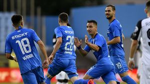 Gaz Metan - Universitatea Craiova 1-2 | Se vede titlul în Bănie după 30 de ani? Oltenii lui Cristiano Bergodi urcară pe primul loc în Liga 1! GALERIE FOTO