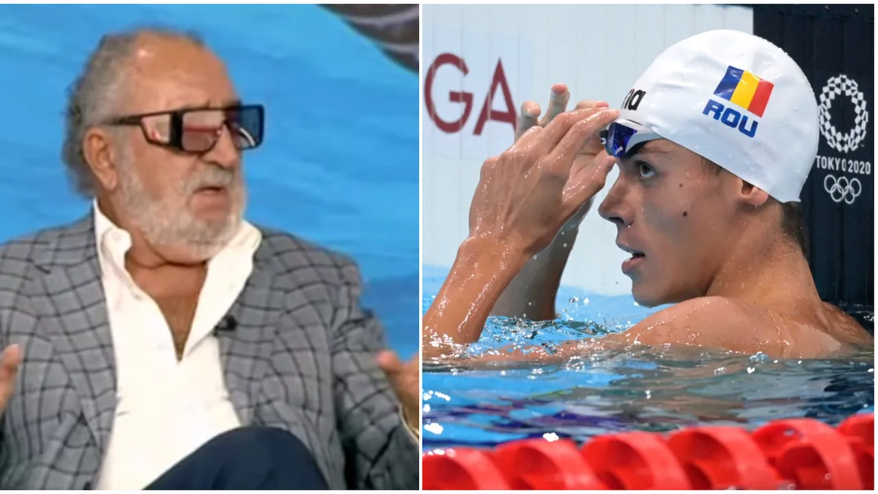 Ion Țiriac, declarație în stilul caracteristic despre David Popovici: „Dacă nu își tăia unghiile, avea medalie olimpică!
