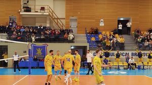 Corona Brașov, victorie clară cu estonienii de la Selver Taltech Tallin în optimile CEV Cup. Laurențiu Lică: „Am trăit periculos”