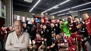 Gestul lui Dan Şucu. A intrat în vestiarul Rapidului, după victoria cu Craiova: ce le-a zis fotbaliştilor