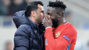 CULISE | Fantoma lui Becali îl bântuie pe Dică. Antrenorul îl vrea pe Gnohere, patronul îl vrea pe Alibec. Cine trebuie să joace în meciul cu CFR Cluj?

