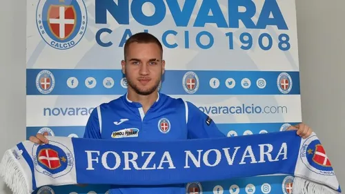 George Pușcaș a debutat cu gol la Novara, dar echipa sa a fost învinsă 