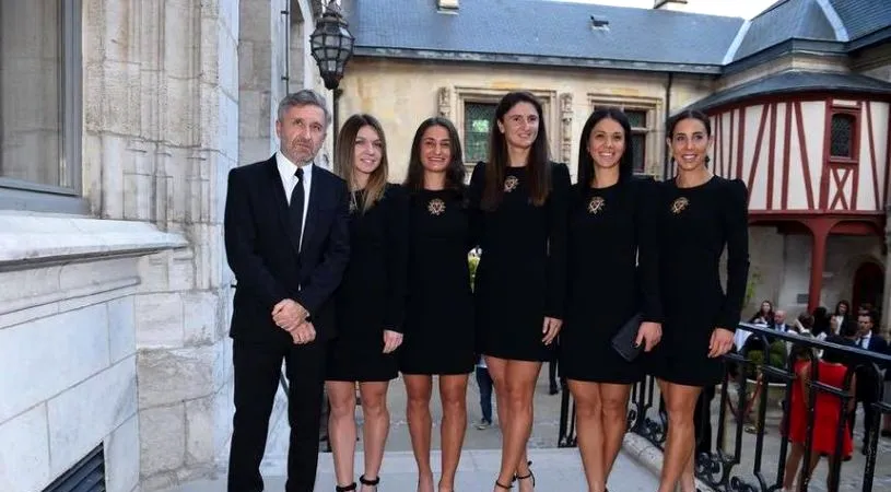 Franța - România Fed Cup: Fetele noastre au atras toate privirile la dineul oficial | FOTO