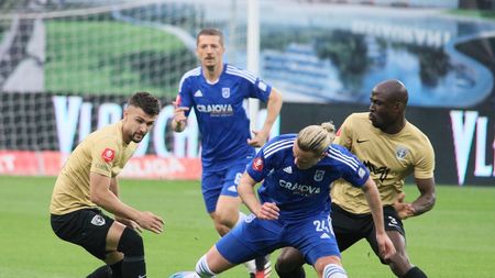 FC Voluntari, revenire de senzație ca în Bundesliga! FC U Craiova, pe urmele Borussiei Dortmund după ce a luat două goluri cu un om în plus | VIDEO