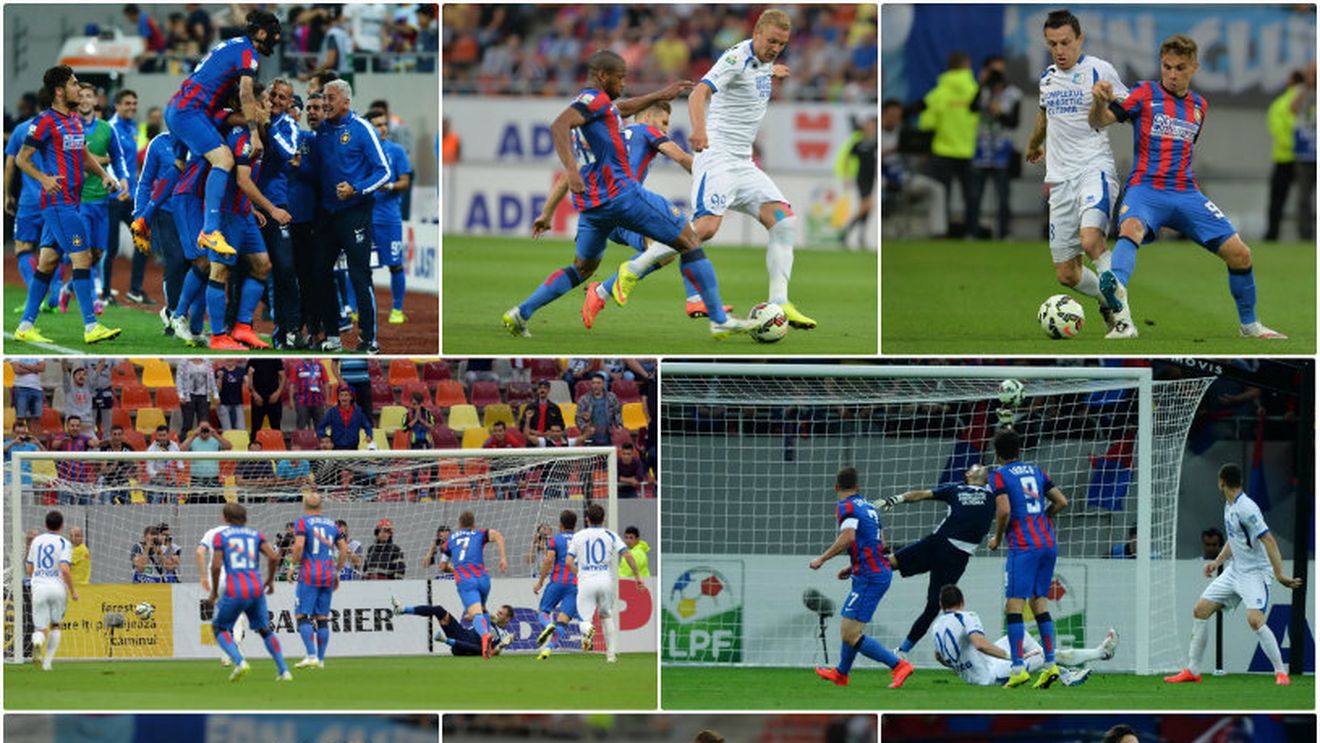 Cupa Ligii LIVE BLOG | Steaua - Pandurii 3-0. Roș-albaștrii câștigă trofeul după o a doua repriză excelentă. Costel Gâlcă obține primul trofeu al sezonului