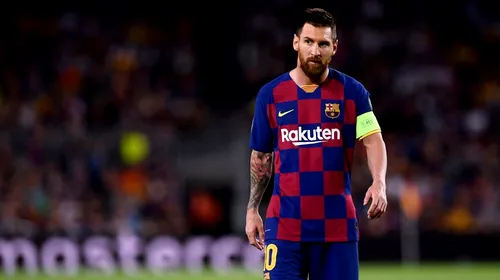 Messi face apel la calm, după începutul mai slab de sezon al Barcelonei: „Avem timp să ne revenim! Sunt fericit că am jucat un meci întreg”