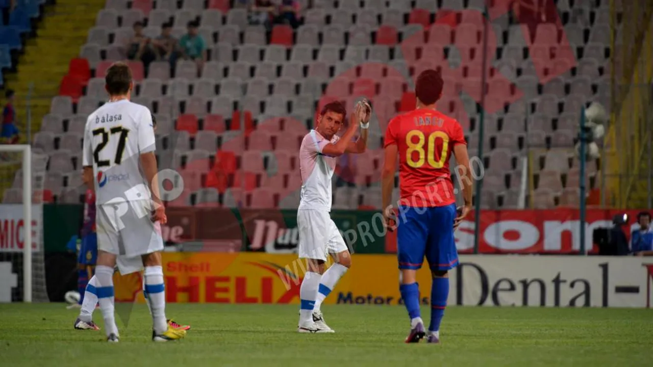 Plocon pentru nașul! Steaua - Viitorul 2-5. Eșec rușinos pentru campioni