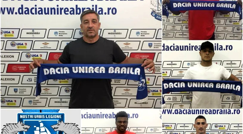 OFICIAL | Dacia Unirea are antrenor.** Clubul brăilean a legitimat încă patru jucători, doi dintre ei fiind anonimi
