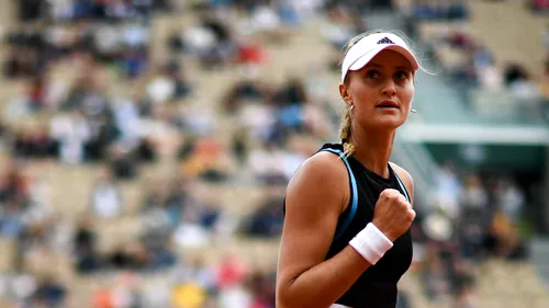 Roland Garros 2019 | Victorie albastră. După ce le-a refuzat accesul în finala Fed Cup lui Halep & Co, Mladenovic scrie istorie pe zgura de la Paris