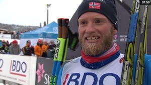 "Tour de Ski": Ustiugov a fost învins după 5 victorii consecutive, iar Paul Pepene s-a remarcat în primii 2 kilometri ai probei de 15 km clasic cu start în bloc