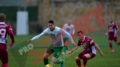 Victorie pentru jucătorii lui Paulo Sergio în primul amical din 2013!** CFR - Ferencvaros 1-0