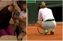 Moment foarte ciudat la meciul pierdut de Simona Halep la Roland Garros, petrecut în loja adversarei! Ce a putut păți o colaboratoare a lui Qinwen Zheng | FOTO