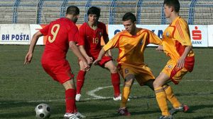 Juniori U17: România-Israel 1-1, într-un meci amical