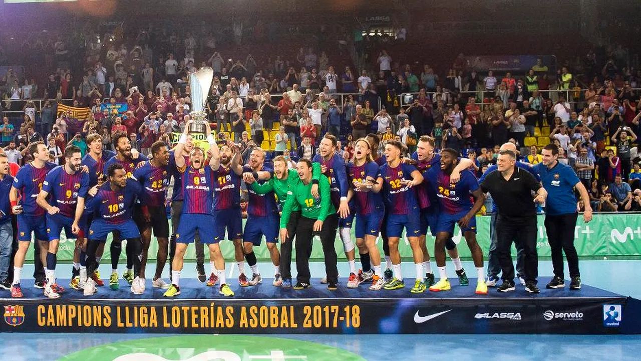 ULTIMA ORĂ | Campionatul masculin de handbal a fost oprit definitiv în Spania! FC Barcelona a luat titlul