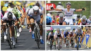 Se naște un nou rege al sprintului? Kittel, de neînvins în Marea Buclă! A făcut "hat-trick-ul" în fața lui Cavendish
