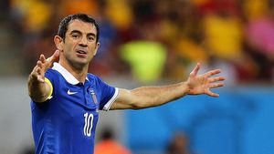 Giorgios Karagounis și-a anunțat retragerea din naționala Greciei