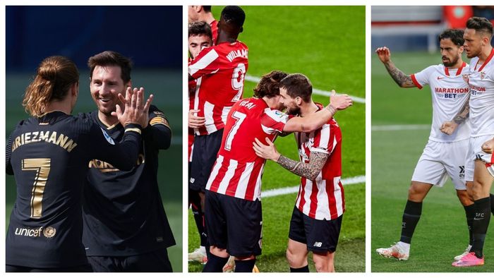 Nebunie în Spania! Barcelona se apropie la doi pași de Atletico, după eșecul liderului la Bilbao + Momente incredibile la Sevilla, care aruncă în aer finalul sezonului