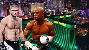 "Hai, Floyd! Trebuie să ne luptăm acum: 50-0 vs. 27-0, te aștept". Răspunsul lui Mayweather nu avea cum să fie altul: ce i-a transmis lui Khabib, după ce rusul a aruncat mănușa
