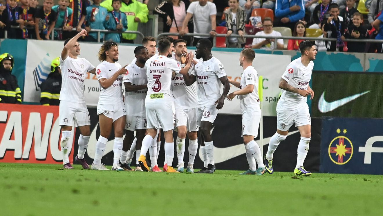 FCSB - Rapid 1-5, în etapa a 10-a a play-off-ului din Superliga. Umilință istorică pe Arena Națională