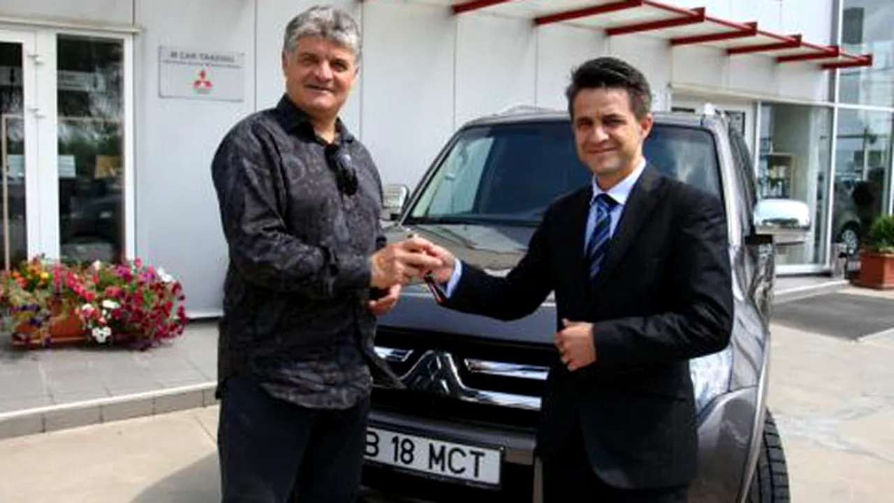 Andone a semnat un parteneriat cu Mitsubishi: **