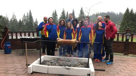 Hristos a înviat! Judokanii români au petrecut Paștele împreună și au avut alături de ei un campion european :)