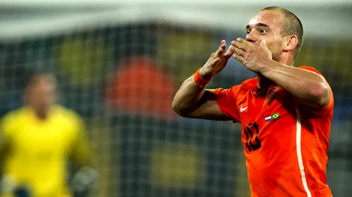 Sneijder, la un pas de un record incredibil: tripla plus Mondialul într-un singur sezon!