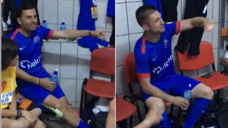 VIDEO | Momentul zero în vestiarul UEFAntasticilor. Cum a reacționat Dică față în față cu Andrei Cristea, fotbalistul care a "îngropat" FCSB. Olăroiu a pus "biciul" pe foștii săi jucători