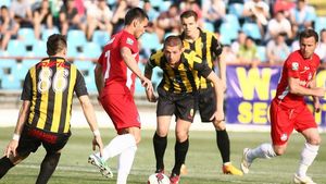 Marian Drăghiceanu, al patrulea cel mai tânăr debutant din Liga 1. Tânărul jucător al Ceahlăului a fost trimis pe teren în minutul 89 al meciului cu Oțelul