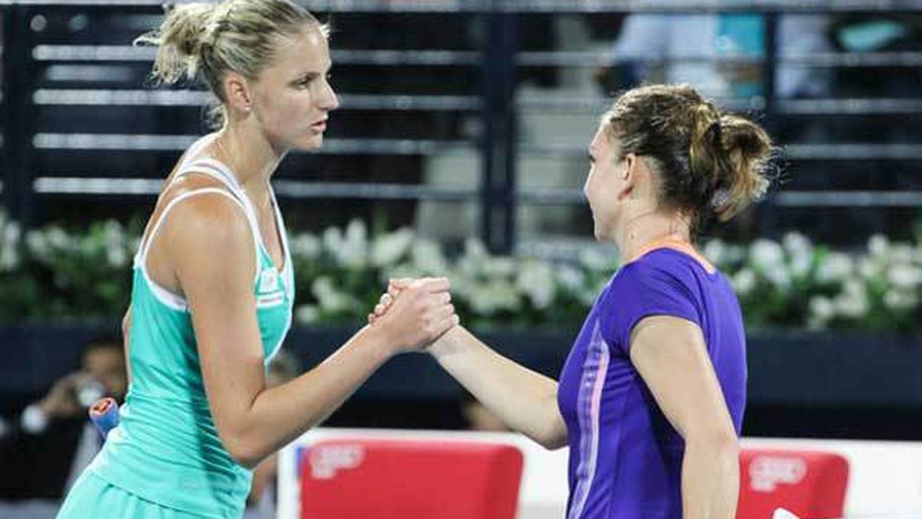 Prima reacție a adversarei Simonei Halep după ce a aflat că va juca împotriva liderului mondial. Ce a declarat Karolina Pliskova
