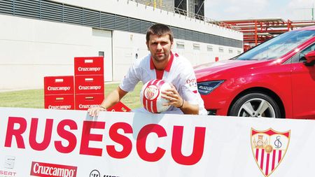 Mucha suerte, Pufulete! Reportaj exclusiv: culisele prezentării lui Rusescu la Sevilla