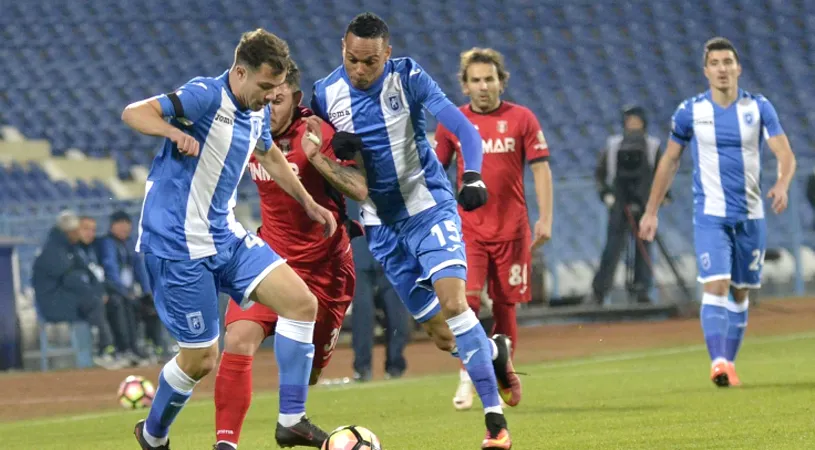 Șumudică, greu de învins 9! Astra - CS U Craiova 0-0. Campioana ajunge la a noua etapă consecutivă fără înfrângere, dar face un pas fals în lupta pentru titlu