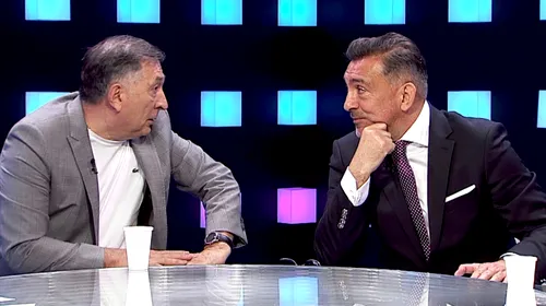 Ilie Dumitrescu și Ion Crăciunescu s-au contrat în direct la TV: „Hagi și-a dat toți banii de acasă / Ai făcut un audit de vorbești?”