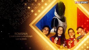 Emoție unică oferită de echipa feminină de spadă a României. Aur la CE de scrimă Under-23 | VIDEO