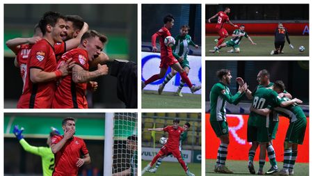 ”Vulturi” cu aripi frânte! FC Hermannstadt câștigă la Chiajna și continuă cursa pentru promovarea directă. Concordia trage speranța la baraj