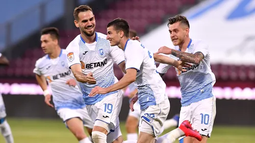 CFR Cluj - CS Universitatea Craiova 2-3 | Muică, ce meci! Lupta la titlu e relansată, după partida fabuloasă din Gruia. Oltenii, succes istoric, într-un final nebun ca-n Premier League