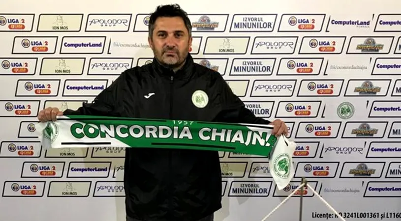 OFICIAL | Claudiu Niculescu este noul antrenor al echipei Concordia Chiajna. Obiectivul pe care îl are la clubul ilfovean