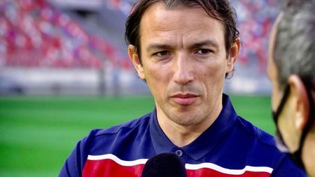 Oaspete de lux pe Stadionul Steaua! George Ogăraru s-a întâlnit cu un fost coechipier de la FCSB: „Un bun prieten mi-a făcut astăzi o surpriză!”